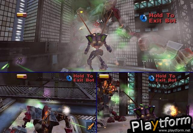 Metal Arms: Glitch in the System (PlayStation 2)