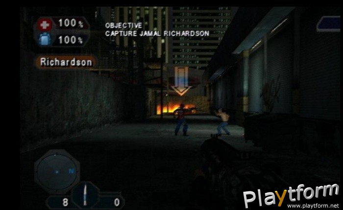 Fugitive Hunter: War on Terror (PlayStation 2)