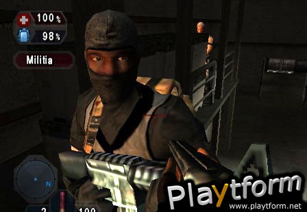 Fugitive Hunter: War on Terror (PlayStation 2)