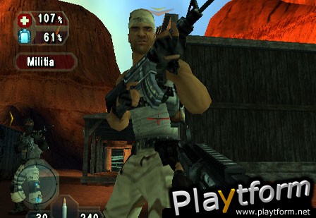 Fugitive Hunter: War on Terror (PlayStation 2)