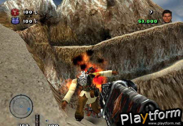 Fugitive Hunter: War on Terror (PlayStation 2)