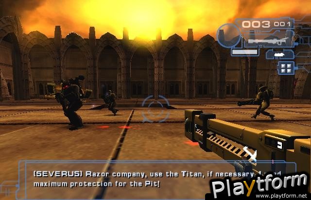 Warhammer 40,000: Fire Warrior (PlayStation 2)