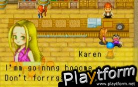 Harvest Moon: Friends of Mineral Town (Game Boy Advance)