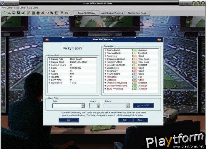 Front Office Football 2004 (PC)