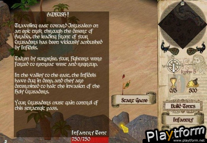 History Channel's Crusades: Quest for Power (PC)