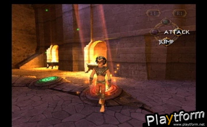 Sphinx and the Cursed Mummy (PlayStation 2)