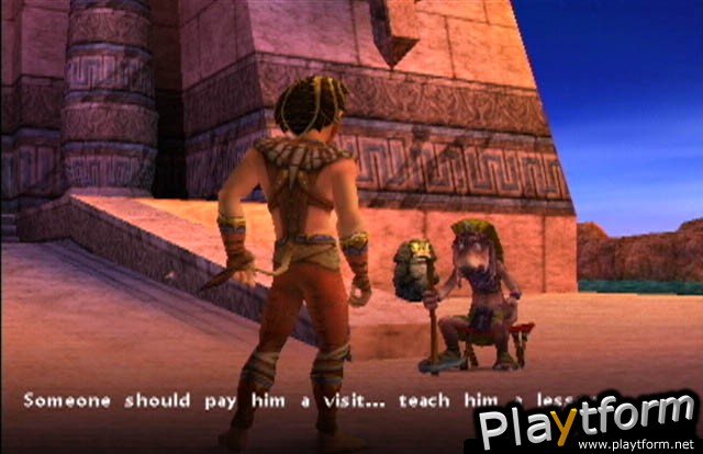 Sphinx and the Cursed Mummy (PlayStation 2)