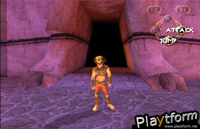 Sphinx and the Cursed Mummy (PlayStation 2)