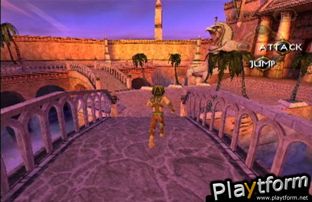 Sphinx and the Cursed Mummy (PlayStation 2)