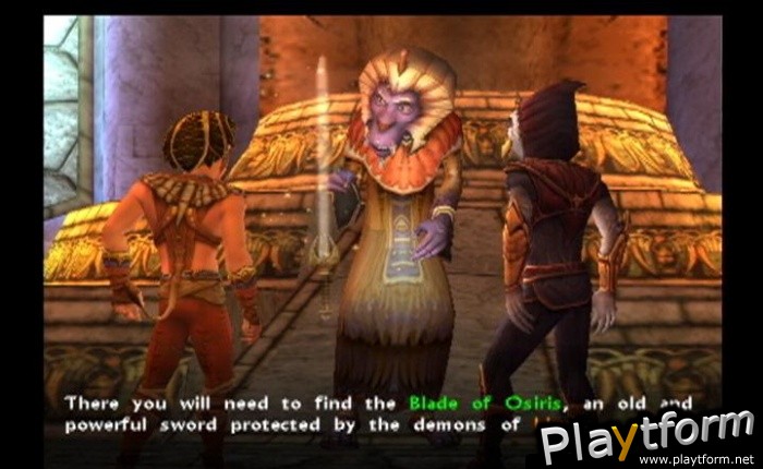 Sphinx and the Cursed Mummy (PlayStation 2)