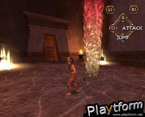 Sphinx and the Cursed Mummy (PlayStation 2)