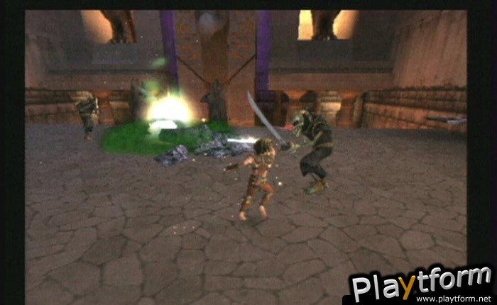 Sphinx and the Cursed Mummy (PlayStation 2)