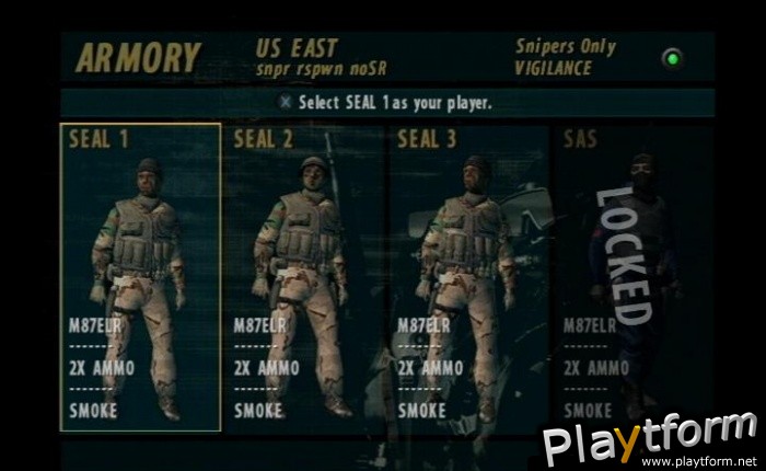 SOCOM II: U.S. Navy SEALs (PlayStation 2)