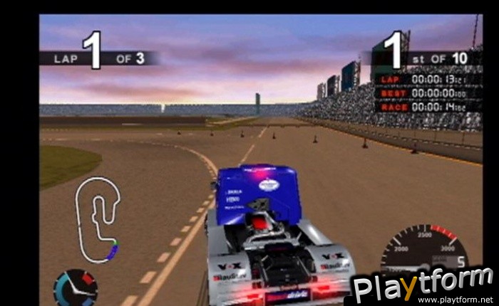 Super Trucks Racing (PlayStation 2)