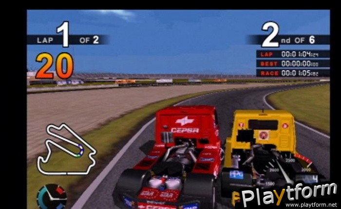 Super Trucks Racing (PlayStation 2)