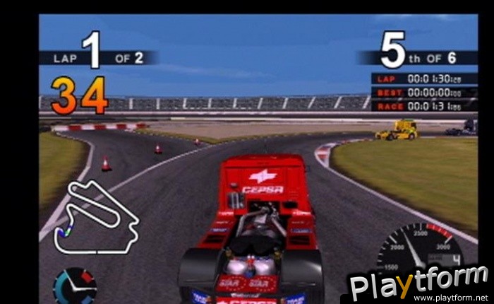 Super Trucks Racing (PlayStation 2)