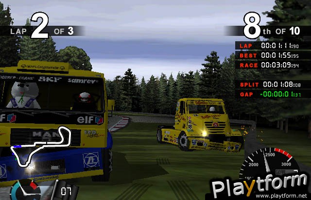 Super Trucks Racing (PlayStation 2)