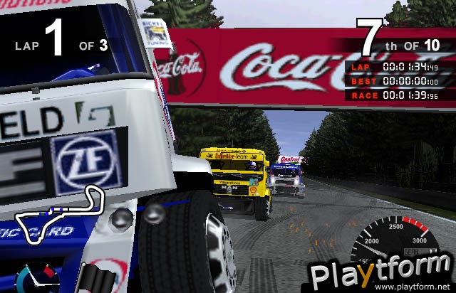 Super Trucks Racing (PlayStation 2)