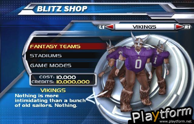 NFL Blitz Pro (PlayStation 2)