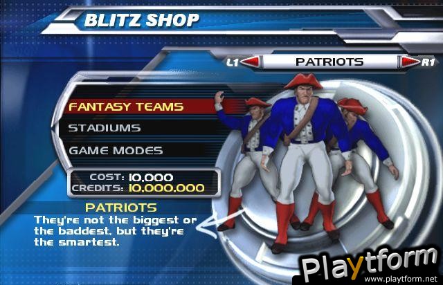 NFL Blitz Pro (PlayStation 2)