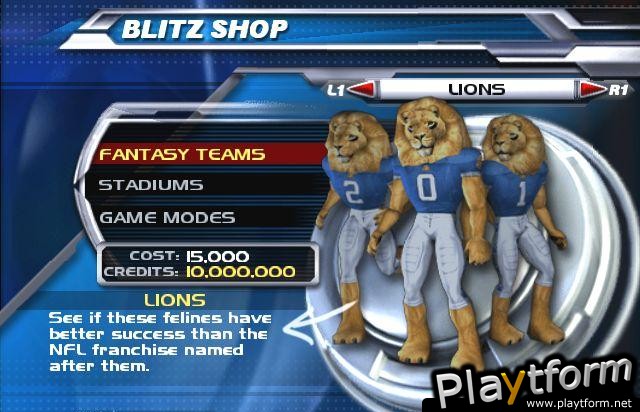 NFL Blitz Pro (PlayStation 2)