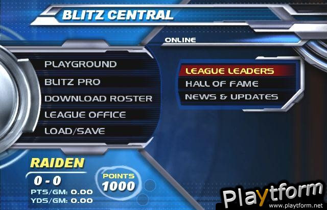 NFL Blitz Pro (PlayStation 2)