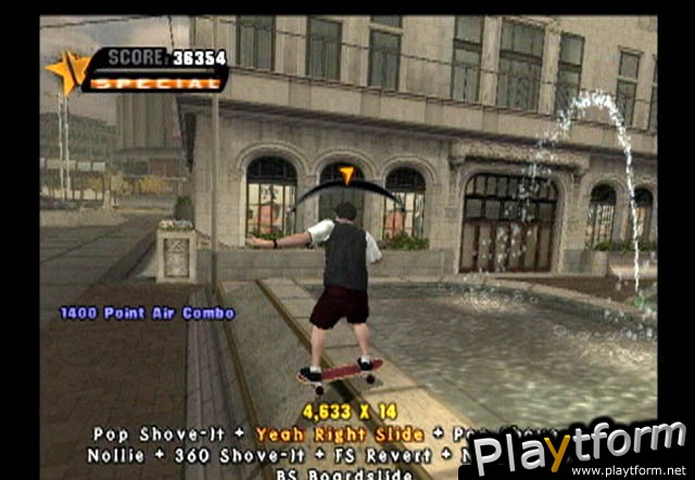 Tony Hawk's Underground (PlayStation 2)