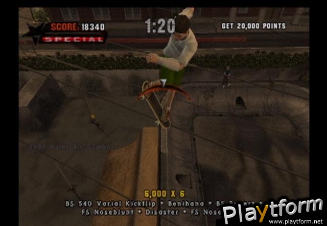 Tony Hawk's Underground (PlayStation 2)