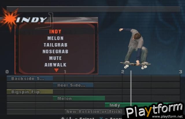 Tony Hawk's Underground (PlayStation 2)