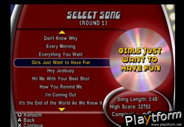 Karaoke Revolution (PlayStation 2)