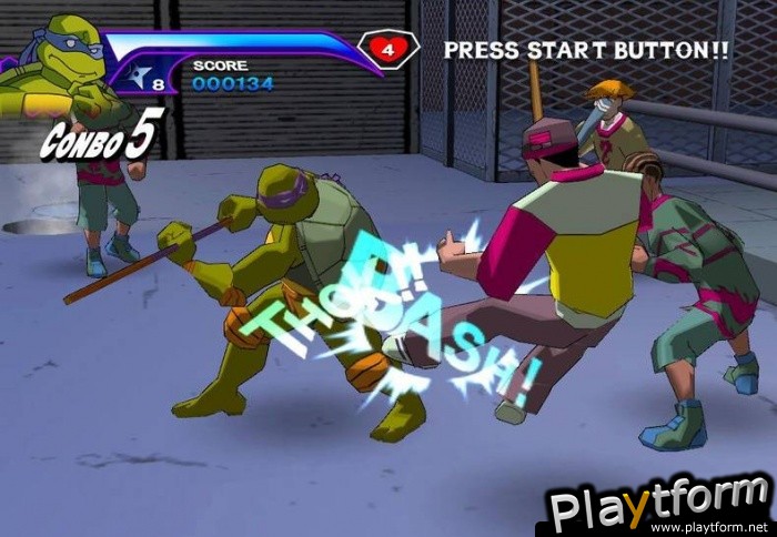 Teenage Mutant Ninja Turtles (PlayStation 2)