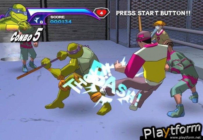 Teenage Mutant Ninja Turtles (PlayStation 2)