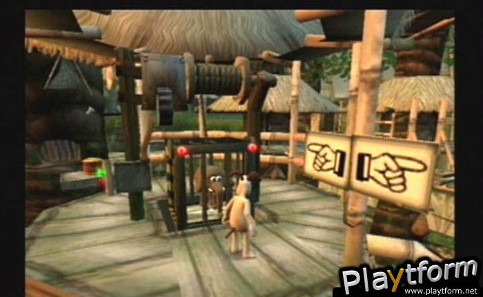 Wallace & Gromit in Project Zoo (GameCube)