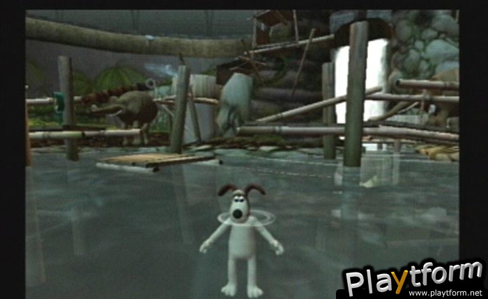 Wallace & Gromit in Project Zoo (GameCube)