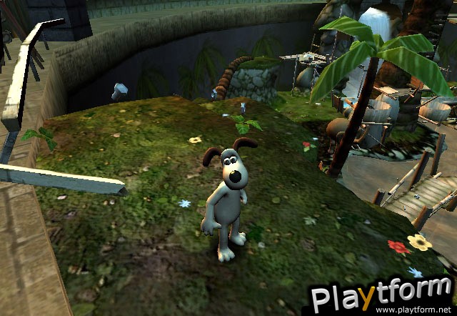 Wallace & Gromit in Project Zoo (GameCube)