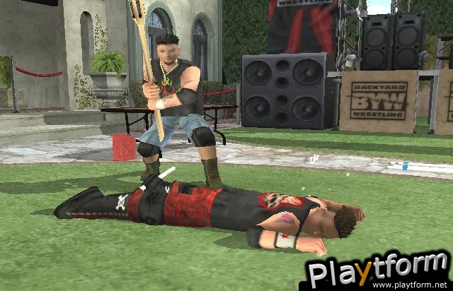 Backyard Wrestling: Don't Try This at Home (Xbox)