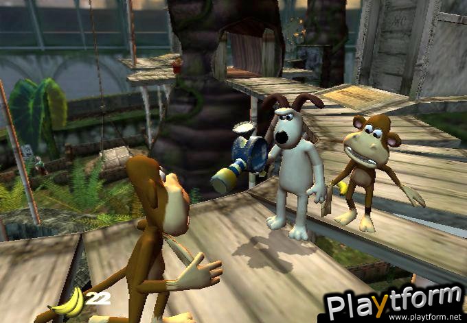 Wallace & Gromit in Project Zoo (PlayStation 2)