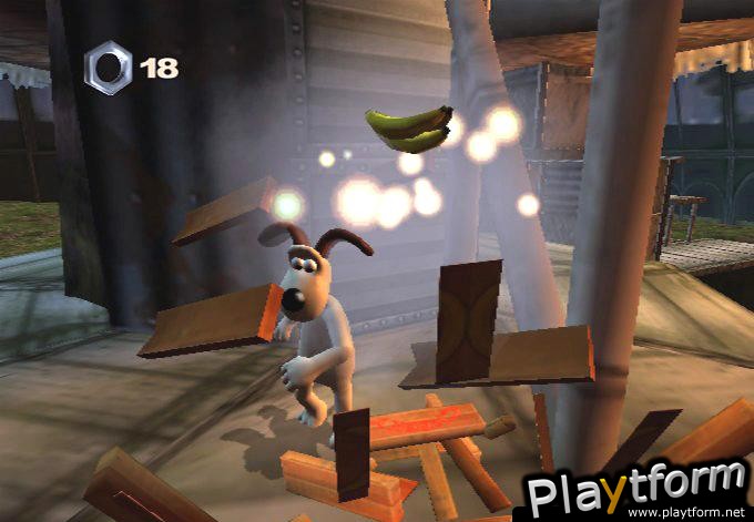 Wallace & Gromit in Project Zoo (PlayStation 2)