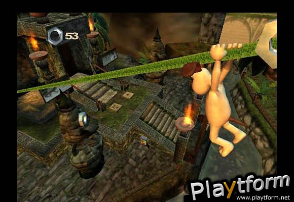 Wallace & Gromit in Project Zoo (PlayStation 2)