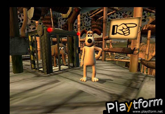 Wallace & Gromit in Project Zoo (PlayStation 2)