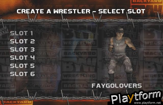 Backyard Wrestling: Don't Try This at Home (PlayStation 2)