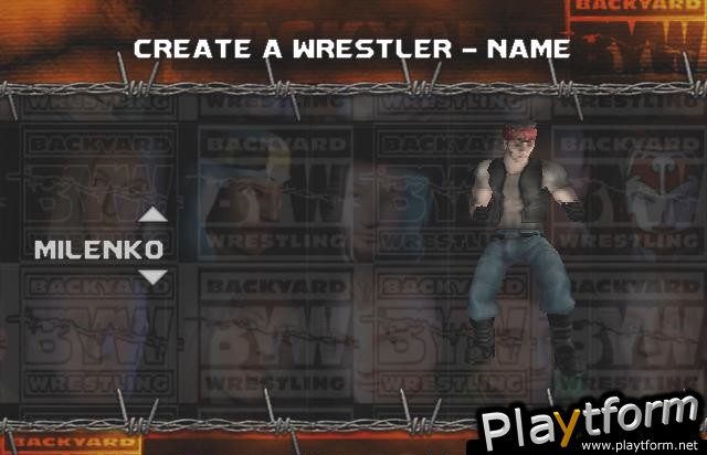 Backyard Wrestling: Don't Try This at Home (PlayStation 2)