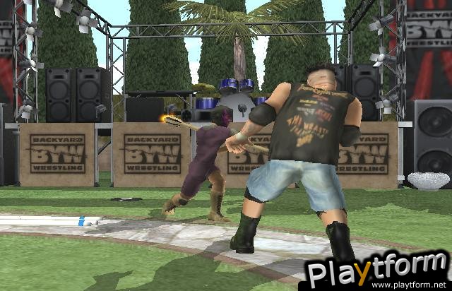 Backyard Wrestling: Don't Try This at Home (PlayStation 2)