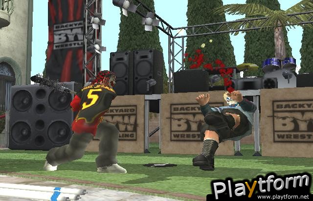 Backyard Wrestling: Don't Try This at Home (PlayStation 2)