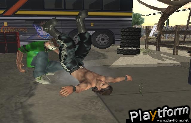 Backyard Wrestling: Don't Try This at Home (PlayStation 2)