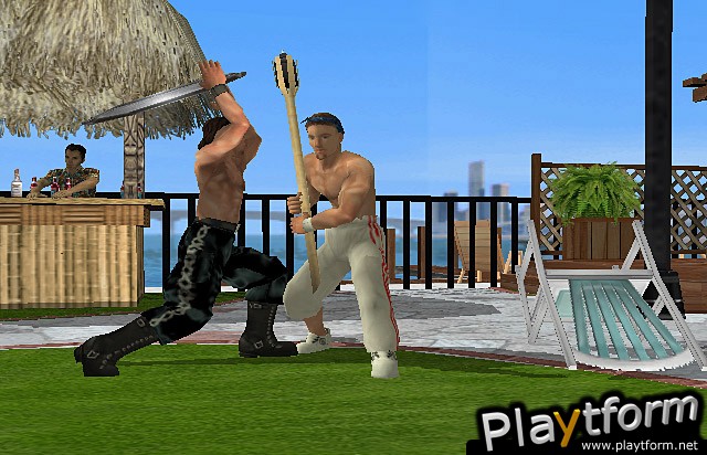 Backyard Wrestling: Don't Try This at Home (PlayStation 2)