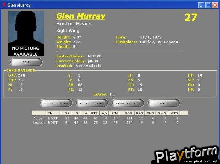 FaceOff Hockey 2004 (PC)