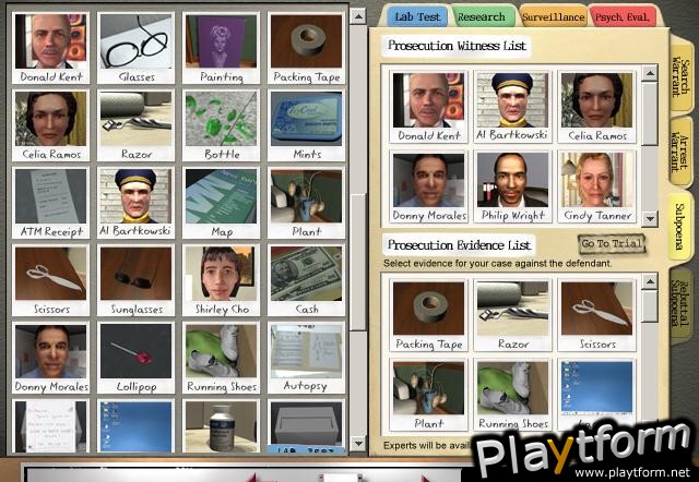 Law & Order II: Double or Nothing (PC)