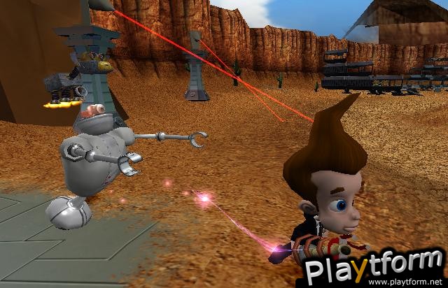 Jimmy Neutron: Jet Fusion (PlayStation 2)