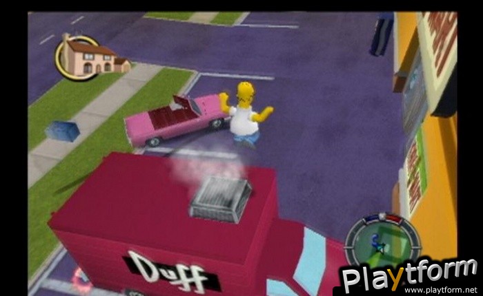 The Simpsons: Hit & Run (PlayStation 2)